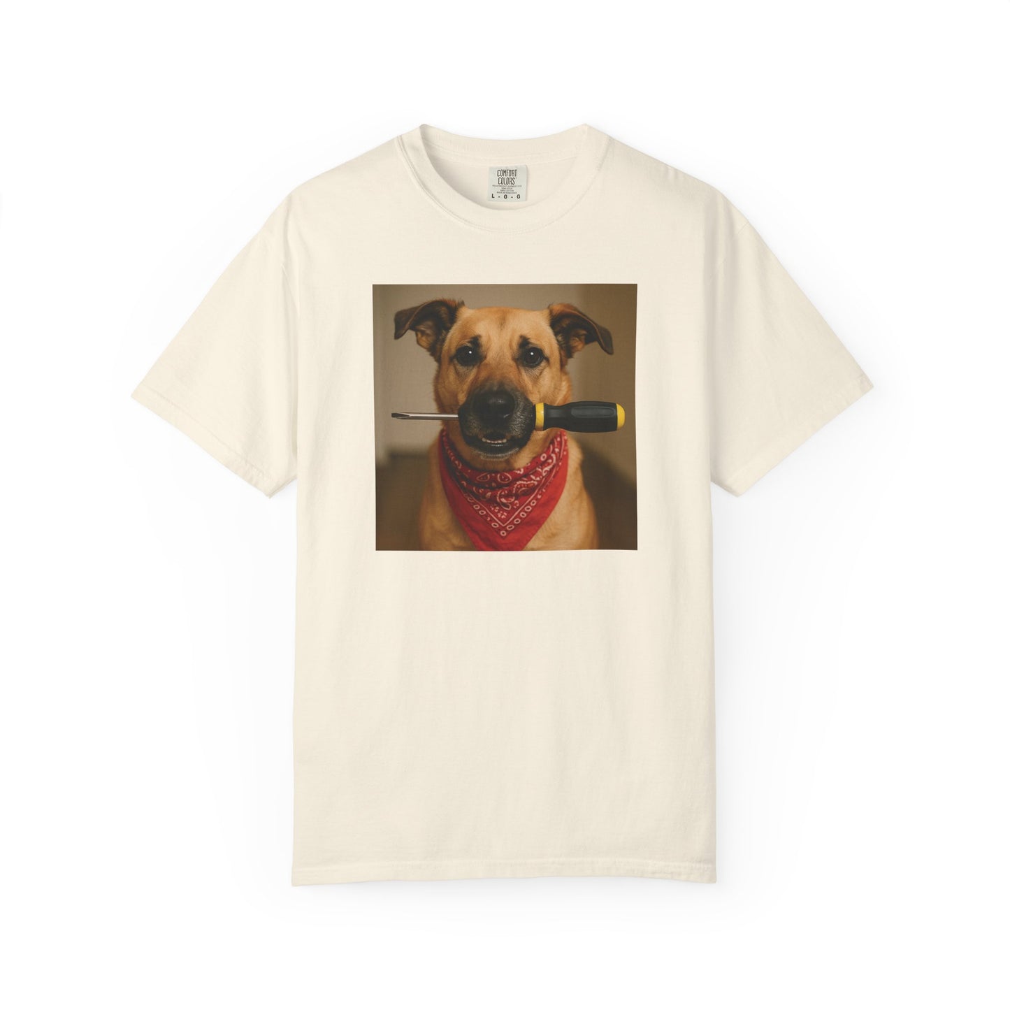 Dog with Screwdriver T-Shirt