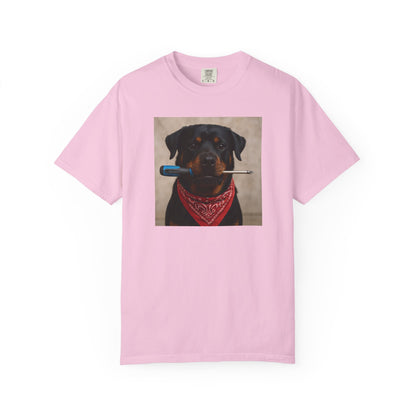 Dog with Screwdriver T-Shirt